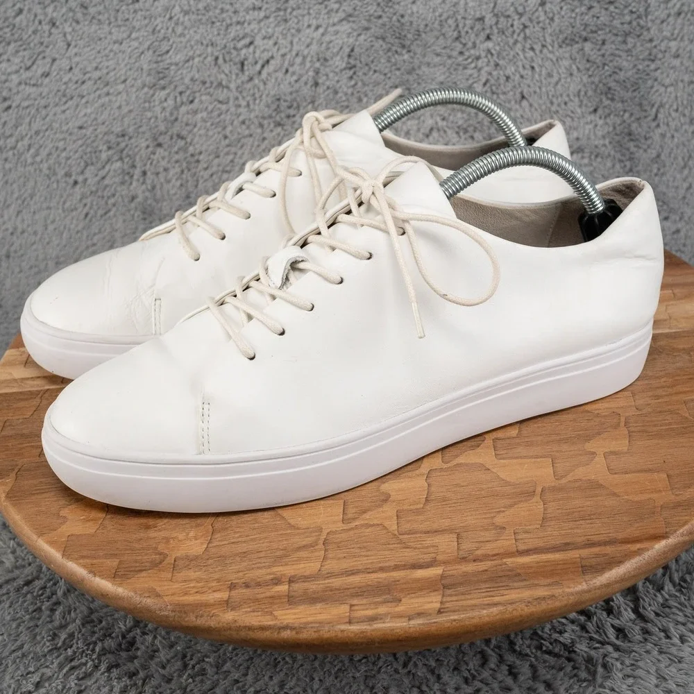 Tiger Of Sweden All White Sneakers Shoes Soft Leather Mens EU 43 / US 10